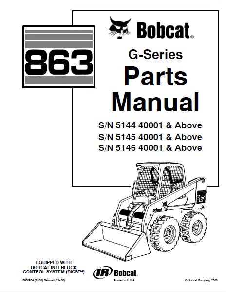 bobcat 863 skid steer manual|bobcat 863 parts manual online.